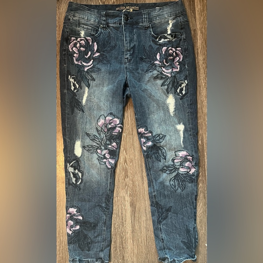 Melissa McCarthy Seven7 Super Skinny, size 14